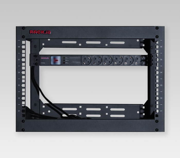 Open Wallmount 6U 19 Inch Depth 519mm – OW06